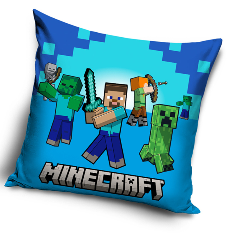 Carbotex Dětský povlak na polštářek Minecraft Heroes