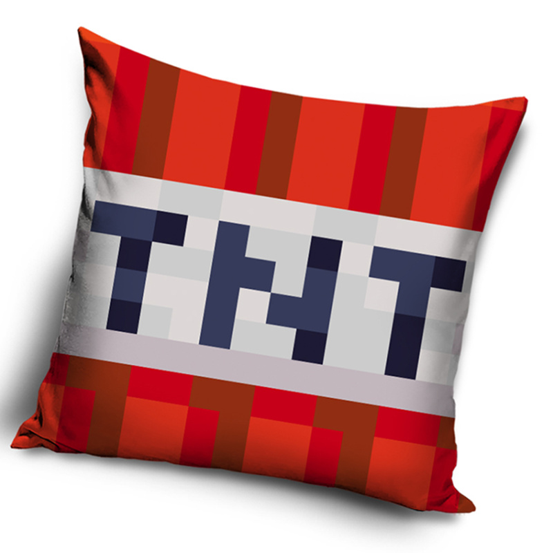 Carbotex Dětský povlak na polštářek Minecraft TNT Block