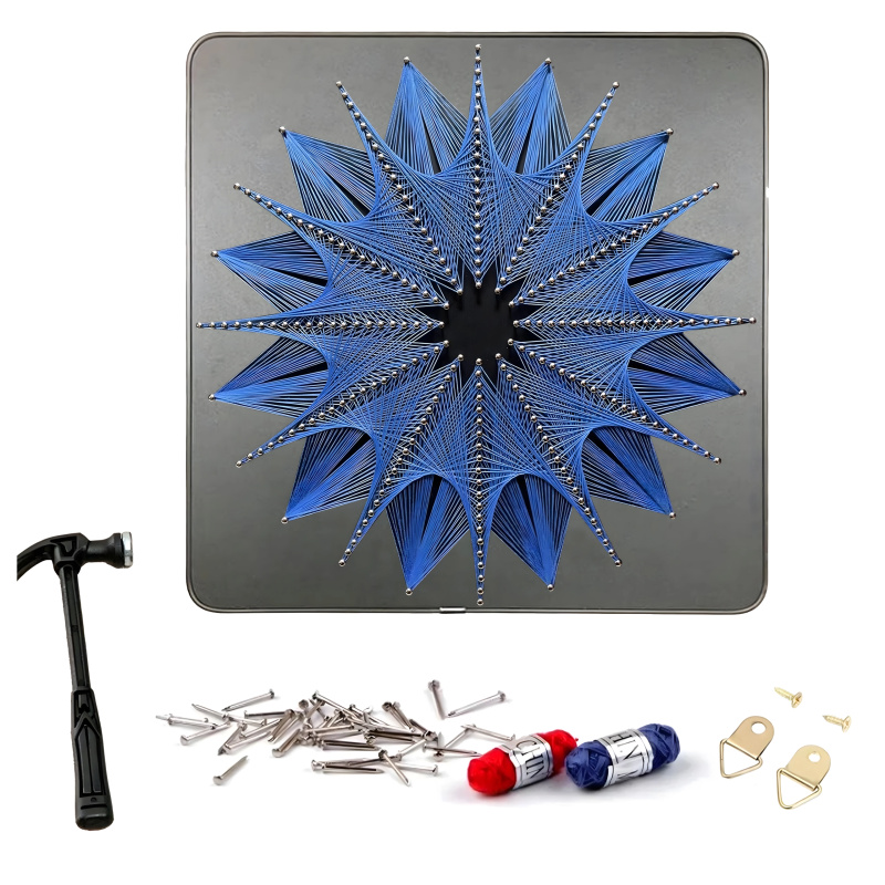 Malování podle čísel s rámem 30 × 30 cm pro děti – sada plátno, barvy a štětce