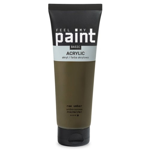 FeelMyPaint Akrylová barva FeelMyPaint 120 ml RAW UNDER - certifikace o bezpečnosti dětských hraček