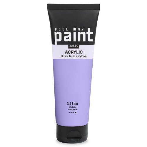 FeelMyPaint Akrylová barva FeelMyPaint 120 ml LILA - certifikace o bezpečnosti dětských hraček