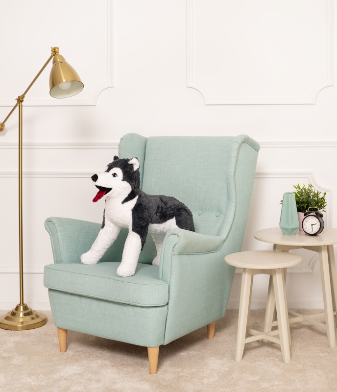 Plyšový pes Husky 70 cm
