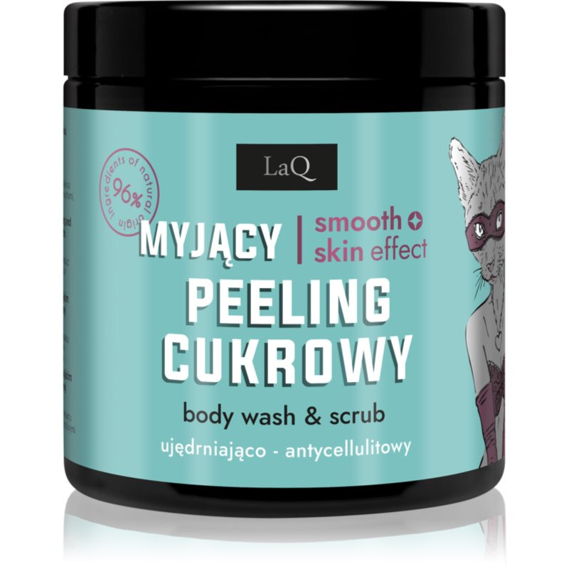 LaQ Peony tělový peeling 220 g