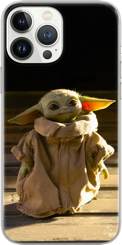 Ert Ochranný kryt na iPhone 15 PLUS - Star Wars, Baby Yoda 001