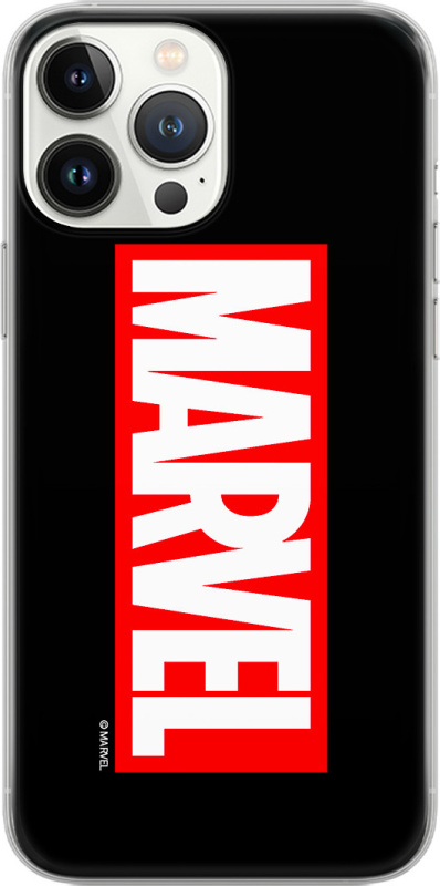 Ert Ochranný kryt na iPhone 15 Pro - Marvel, Marvel 001 Black