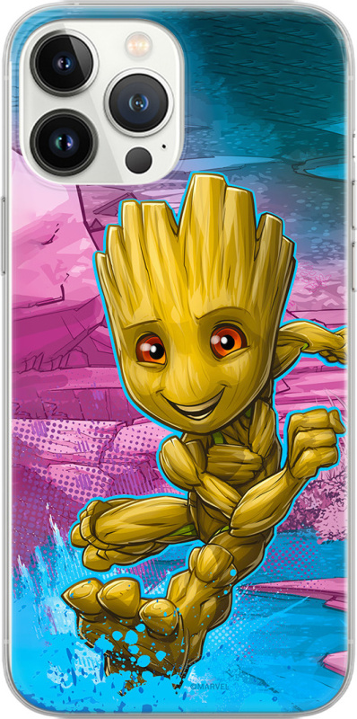 Ert Ochranný kryt na iPhone 15 Pro - Marvel, Groot 001