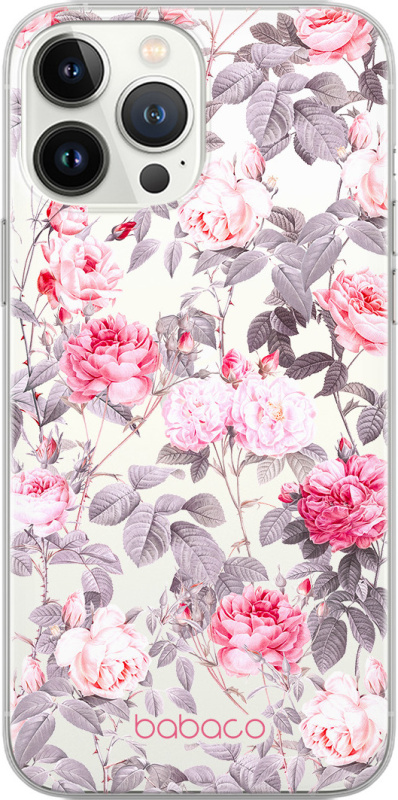 Babaco Ochranný kryt na iPhone 15 Pro MAX - Babaco, Flowers 054