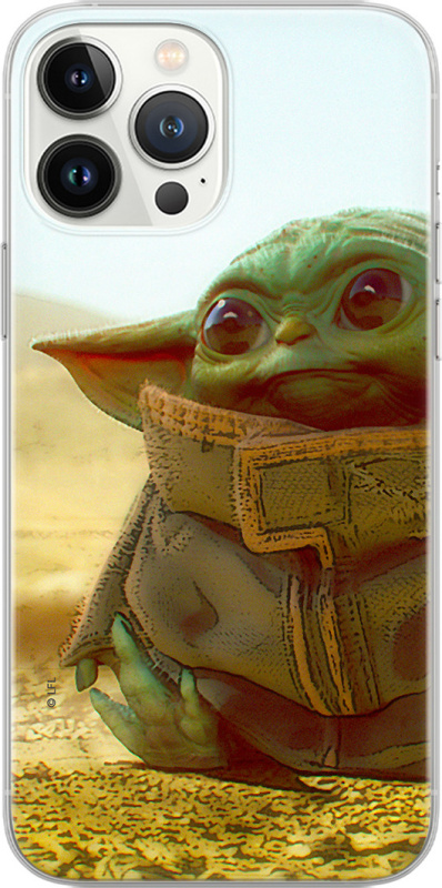 Ert Ochranný kryt na iPhone 15 Pro MAX - Star Wars, Baby Yoda 003