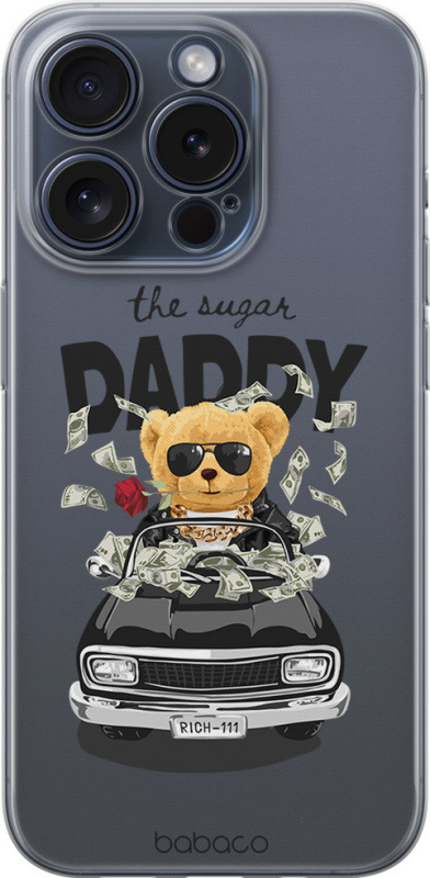 Babaco Ochranný kryt na iPhone 14 - Babaco, Teddy Sugar Daddy 001