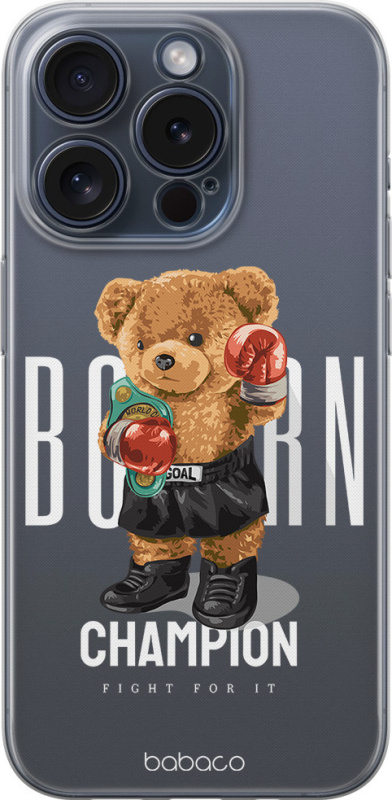 Babaco Ochranný kryt na iPhone 14 Pro MAX - Babaco, Teddy Fighter 001