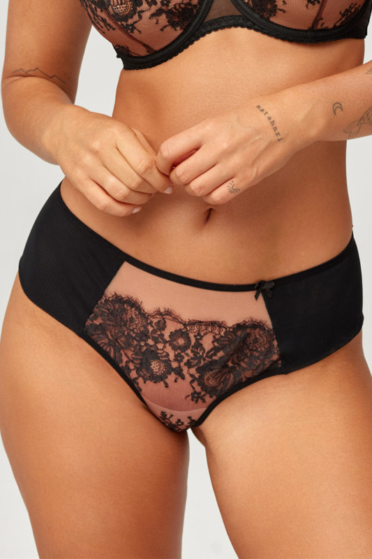 Kalhotky Azal Sara brazilky Barva: Černá, Velikost: 2XL