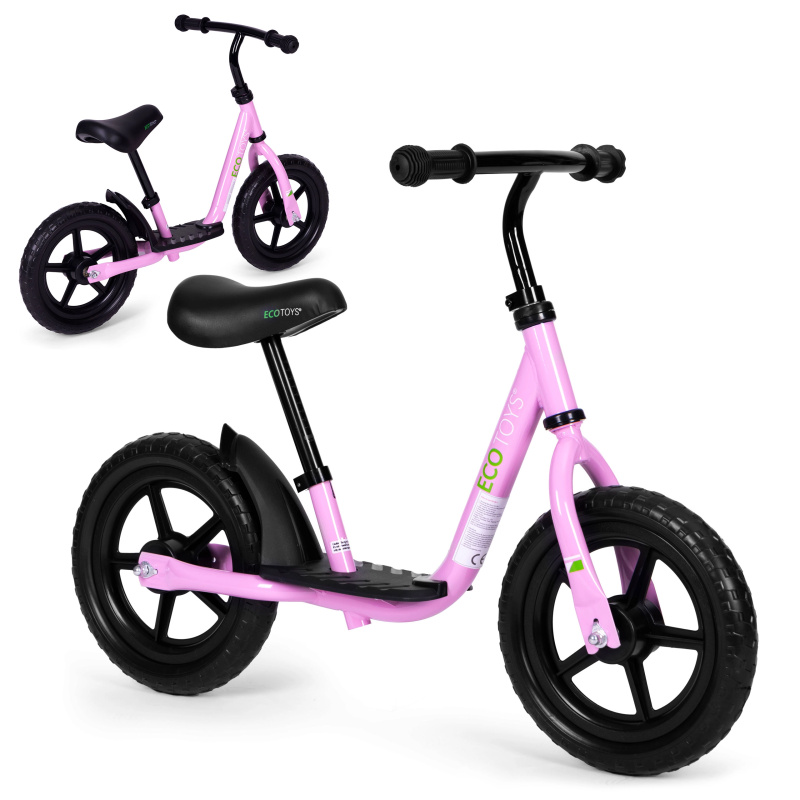 Ecotoys s platformovými koly Eva růžové