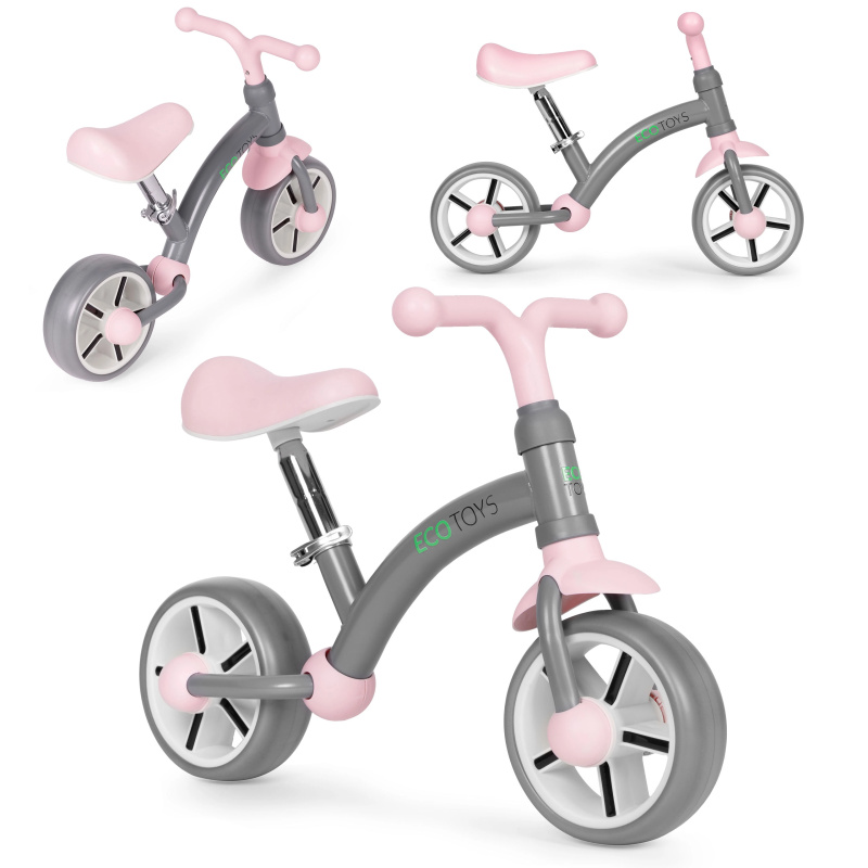 Dětský odrážedlo ECOTOYS s nastavitelným sedlem