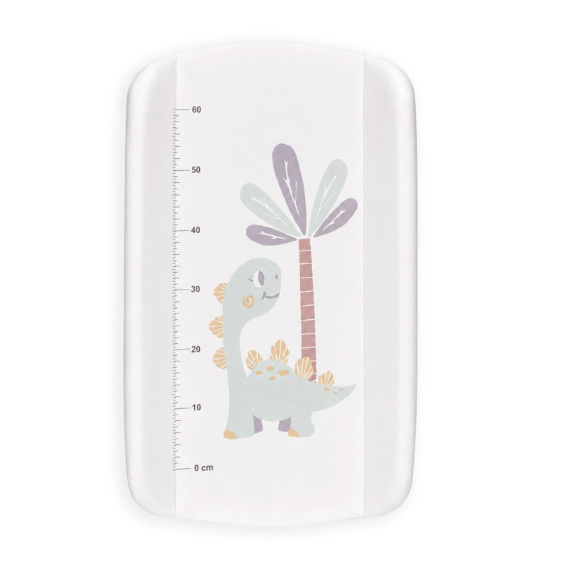 ECOTOYS podložka pevná profilovaná nástavba na postýlku komodu dinosauři 85x50 cm