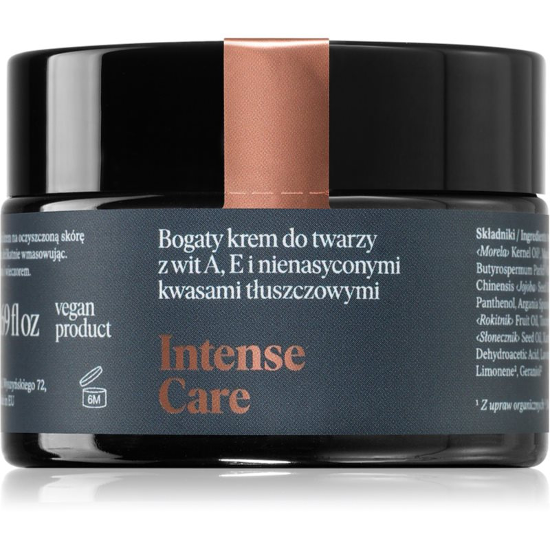 Make Me BIO Intense Care bohatý výživný krém na obličej 50 ml