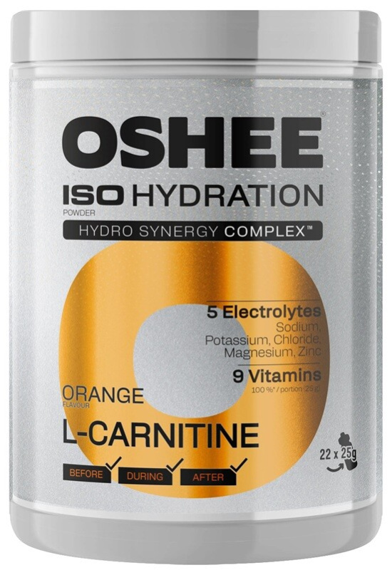 OSHEE Iso hydration powder pomeranč 550 g
