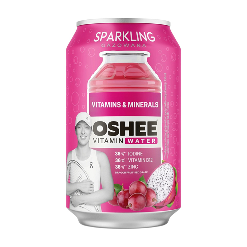 Oshee Perlivá vitamínová voda Vitamíny & Minerály