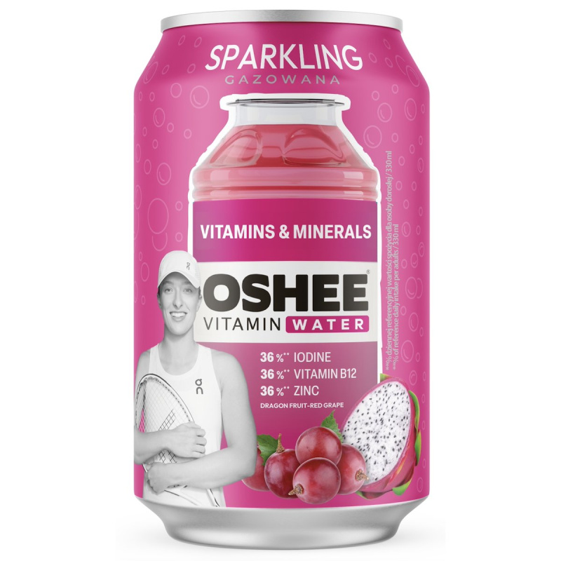 Oshee Perlivá vitamínová voda Vitamíny & Minerály
