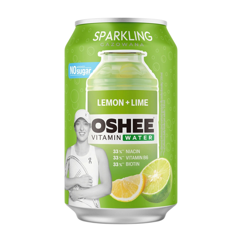 Oshee Perlivá vitamínová voda Citron–limeta