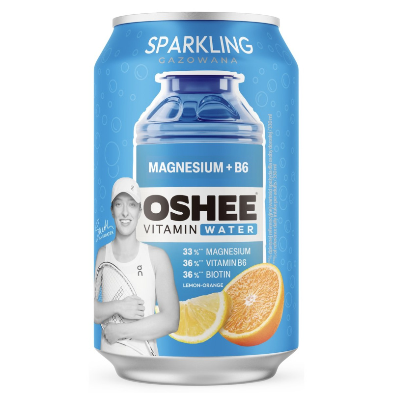 Oshee Perlivá vitamínová voda Citron–limeta