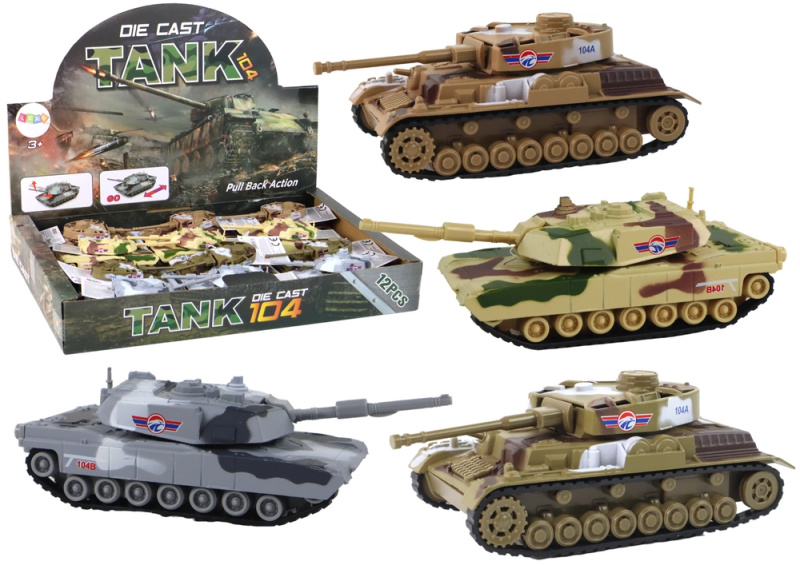 LEANToys Hliníkový tank na setrvačník, různé barvy