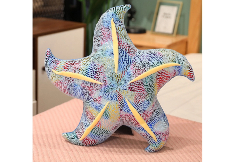 Starfish Modrý polštář 20cm