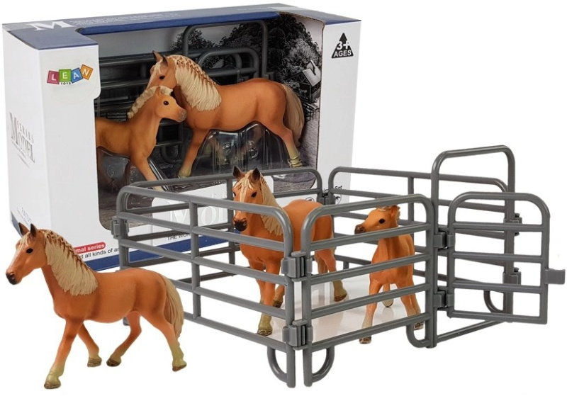 Sada figurek Zvířata Kůň Farma Hříbě Pony Farma
