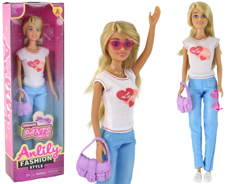 LEANToys Anlily s blond vlasy