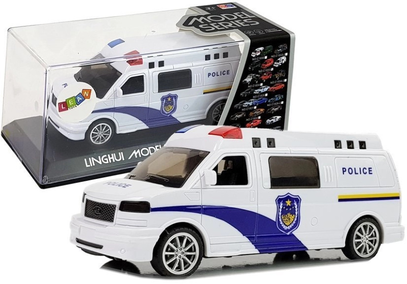 Lean Toys Auto Ambulance Stretch se světly a zvukem