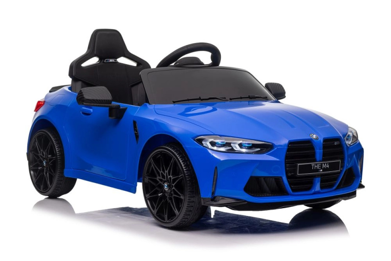 Lean Cars Elektrická jízda Na Autě BMW M4 Modrá
