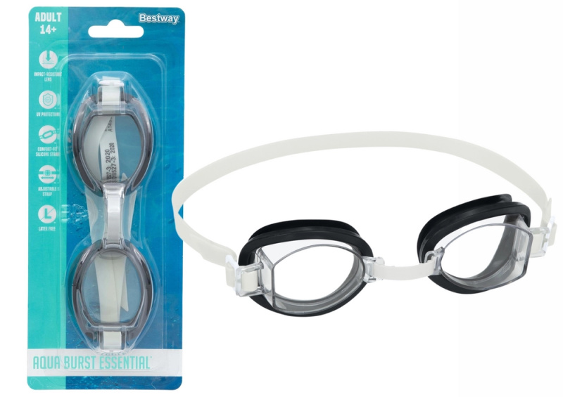 Plavecké brýle Bestway Aqua Burst Essential pro dospělé – Černé