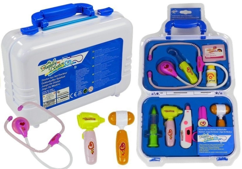 LEANToys Doktorský kufřík s příslušenstvím pro děti