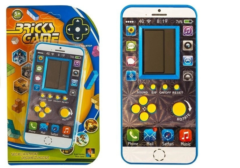 Lean Toys Digitální hra Tetris modrá