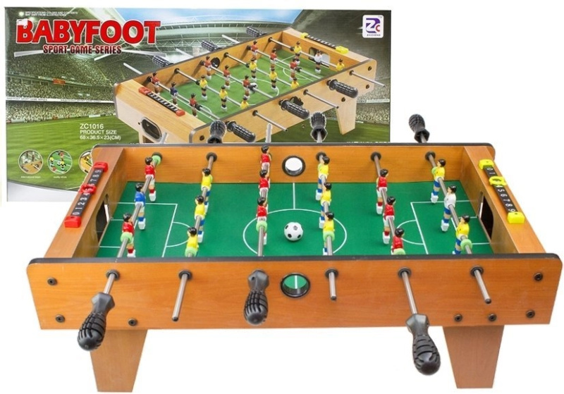 LEAN Toys Velký fotbalový stůl 70 cm na fotbal Sport