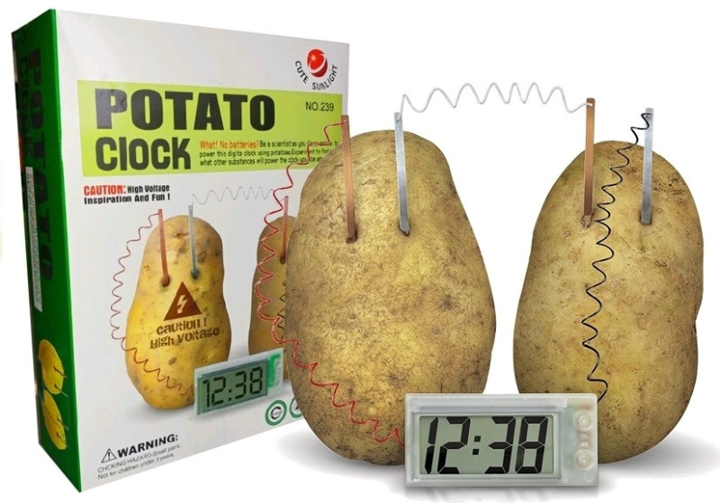 Kreativní vědecký experiment Sada hodin Eco Potato