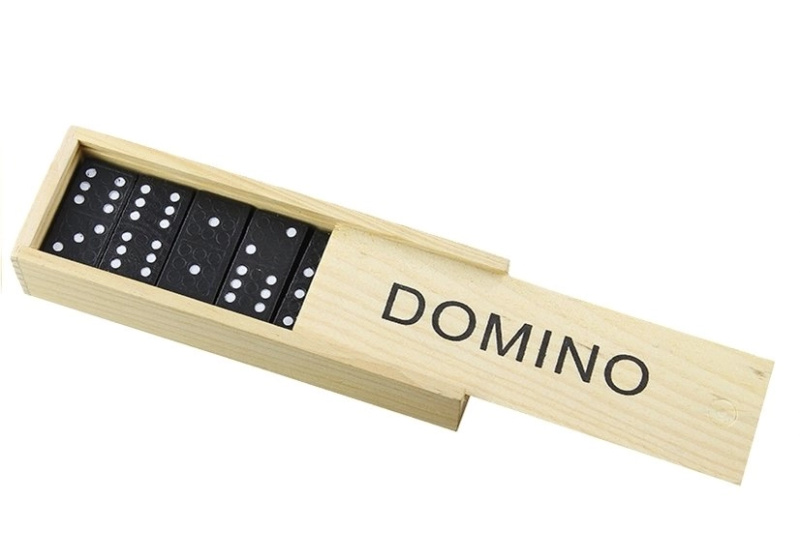 Mamido Domino v dřevěné krabičče