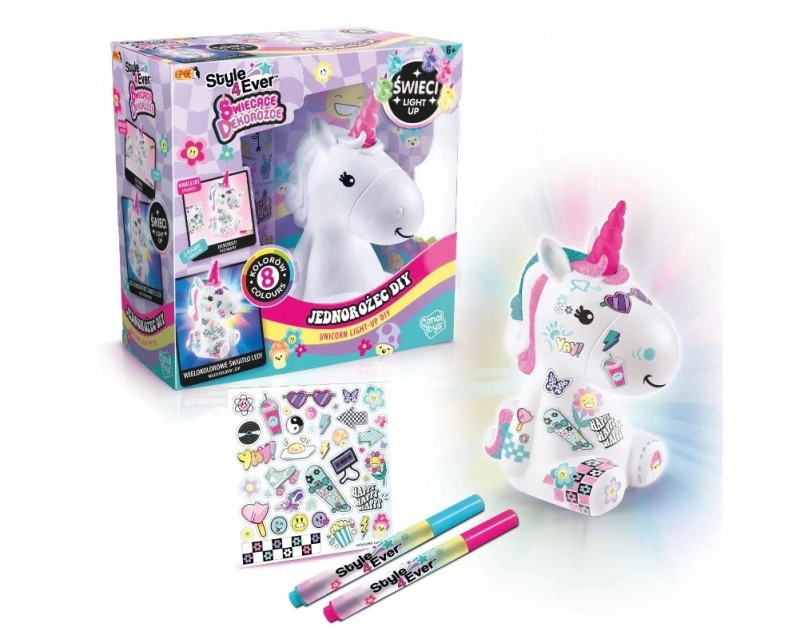 Svítící dekorace - sada pro kutily Unicorn