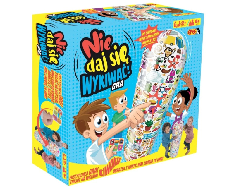 Rodinná hra Nie daj się wykiwać – nafukovací hledací hra s obrázky