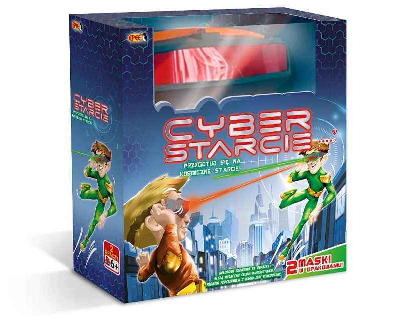 Interaktivní laserová hra Cyberstarcie pro 2 hráče