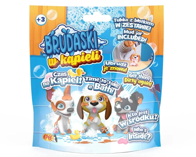 Šmudlíci do koupele – sáček display
