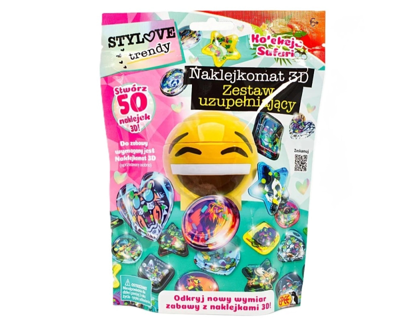 Naklejkomat 3D – safari sada samolepek