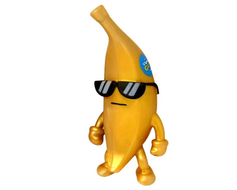 Gumová figurka STUMBLE GUYS – Golden Banana Monsterflex