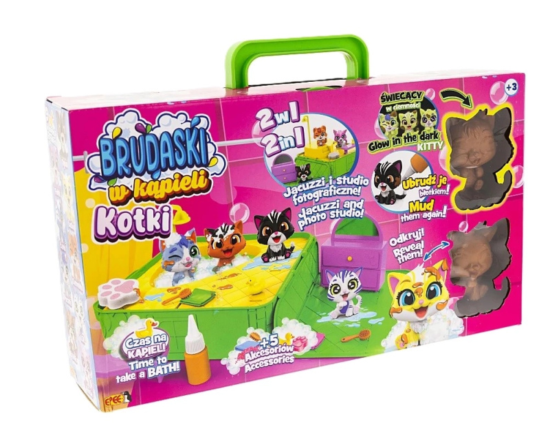 Koťátka do koupele Jacuzzi – kreativní sada