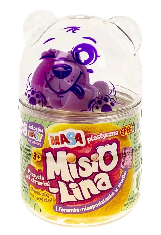 Misiolina lehká žlutá plastelína plovoucí na vodě 60 g