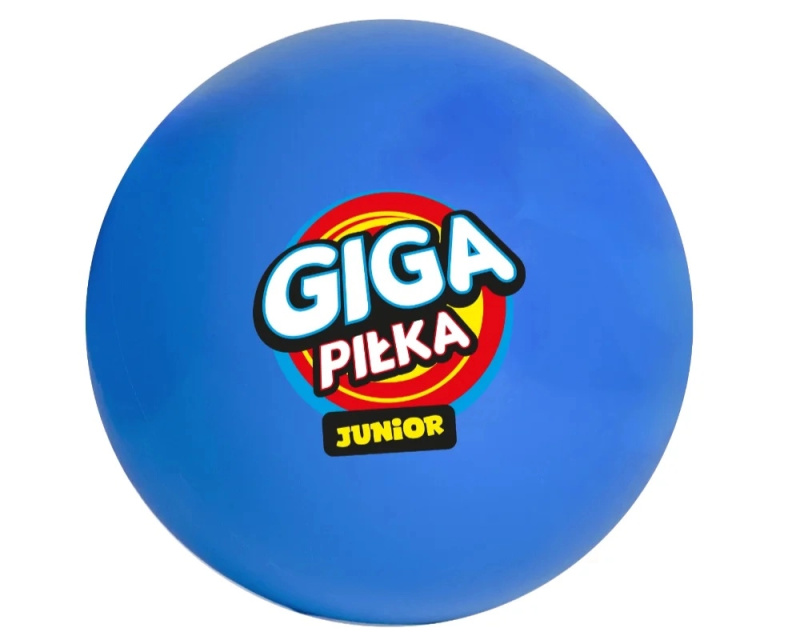 Gigapiłka junior modrá nafukovací míč pro děti
