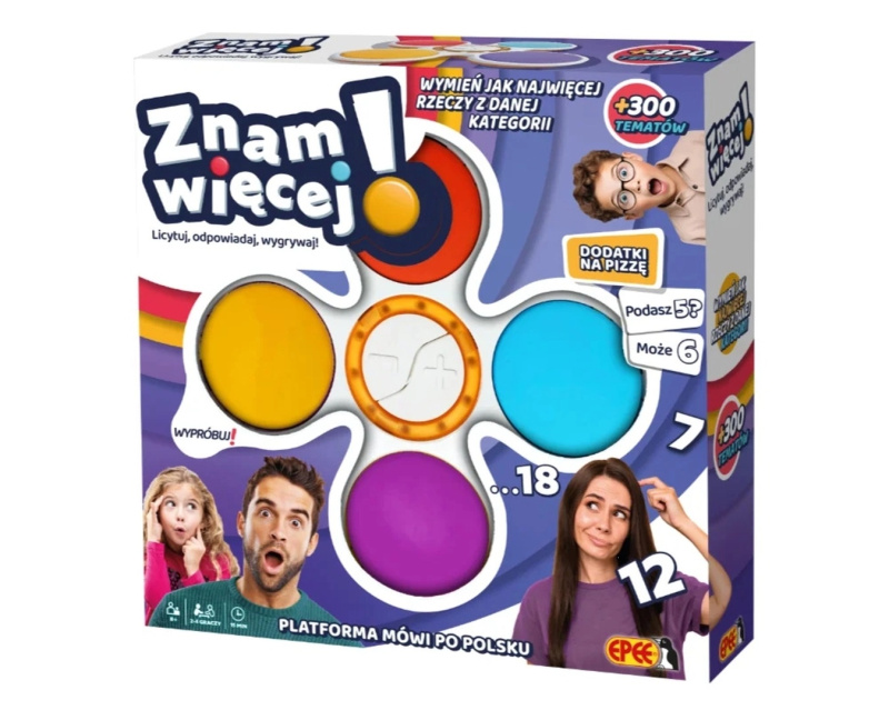 elektronická rodinná hra znam więcej