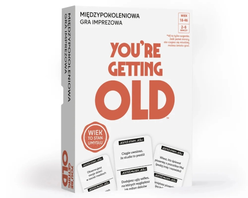 you’re getting old – párty karetní hra pro dospělé