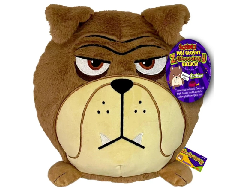 Złodomory plyšák 21 cm – buldok Žarcisław se zvukem