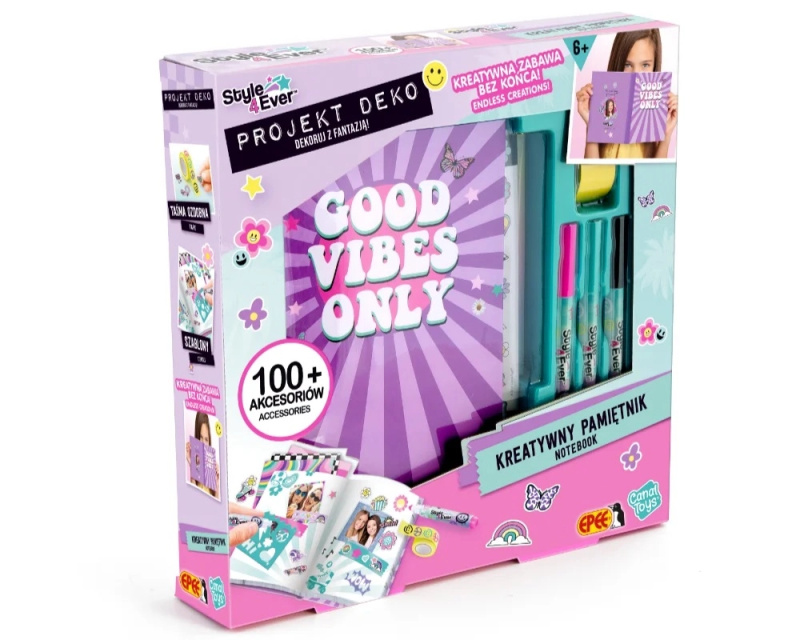 kreativní památník pro scrapbooking pro děti a teenagery