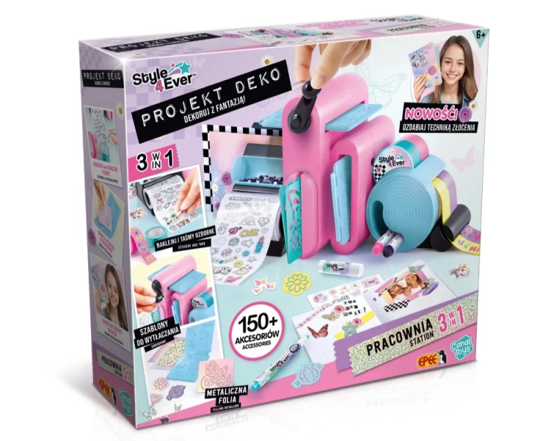 Projekt Deko – kreativní sada Pracovna 3v1 pro scrapbooking